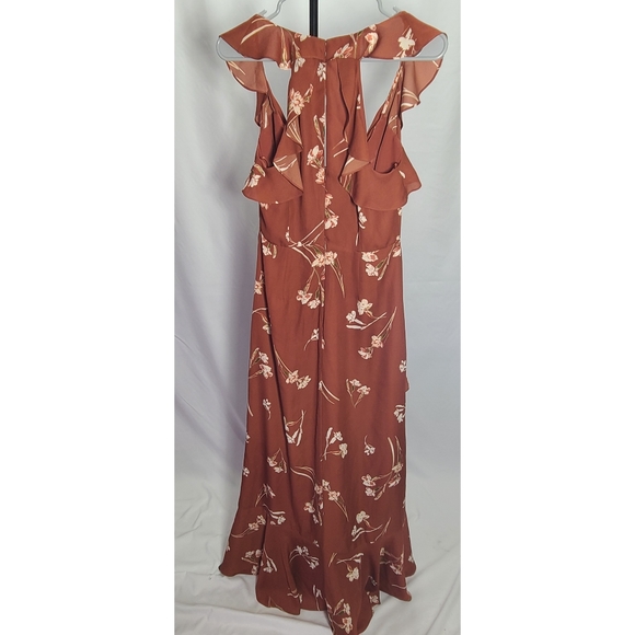 Rust floral maxi dress - Picture 4 of 7
